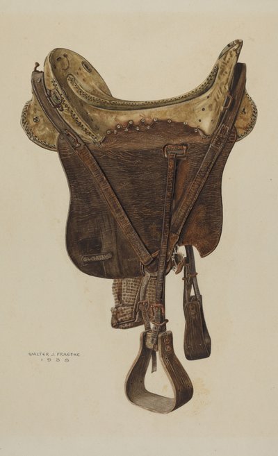 Silla de Montar McLellan, 1938 de Walter Praefke