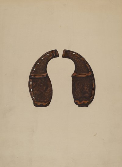 Herraduras de buey, c. 1936 de Walter Praefke