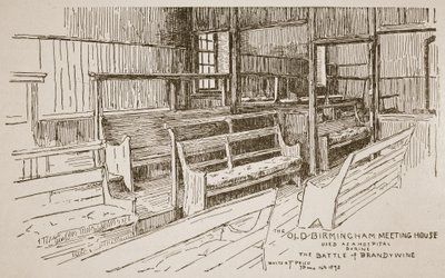 La antigua casa de reuniones de Birmingham, 1893 de Walter Price
