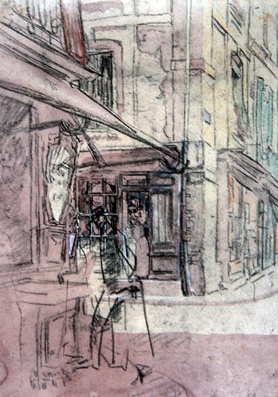 Una tienda en Dieppe de Walter Richard Sickert