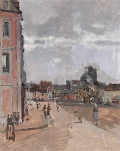 Dieppe, Mirando Hacia St Jacques, c.1898 de Walter Richard Sickert