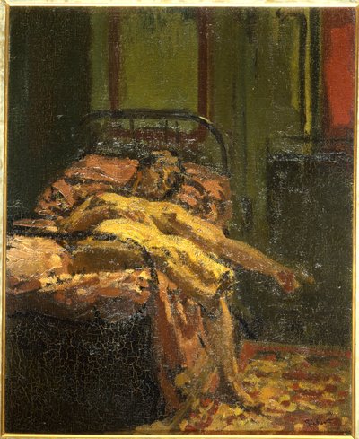 Chica en una cama, Mornington Crescent de Walter Richard Sickert