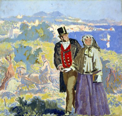Idilio (óleo sobre lienzo) de Walter Richard Sickert