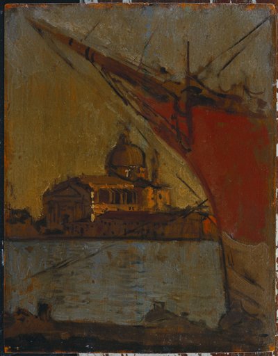 Il Redentore, desde el Zattere, Venecia, c.1895-96 de Walter Richard Sickert