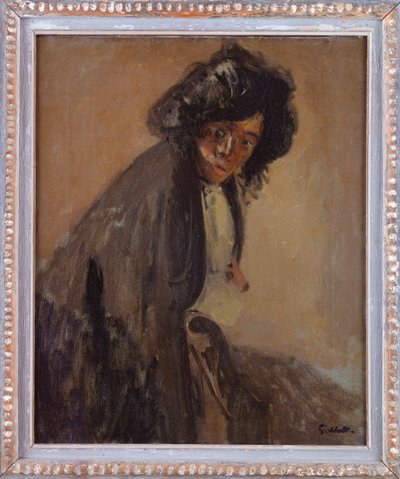 La Giuseppina Apoyada en una Chaise Longue, c.1903-04 de Walter Richard Sickert