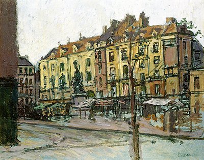 La Place Nationale con le Grande Duquesne, Dieppe de Walter Richard Sickert