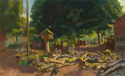 La Scierie de Torqueville de Walter Richard Sickert