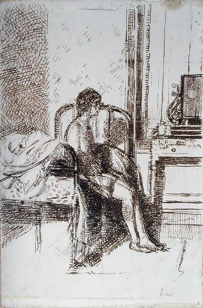 Dama del coro de Walter Richard Sickert