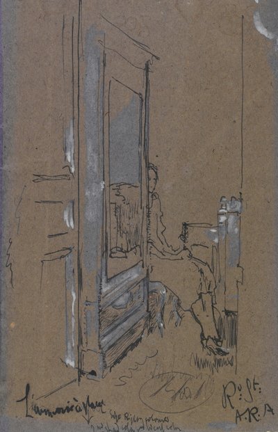 El armario con espejo de Walter Richard Sickert