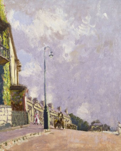 La casa del Sr. Sheepshank, Camden Crescent, Bath de Walter Richard Sickert