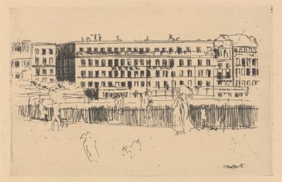 Antiguo Hotel Royal Dieppe de Walter Richard Sickert