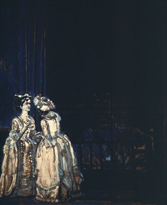 Peggy Ashcroft y Valerie Tudor en 