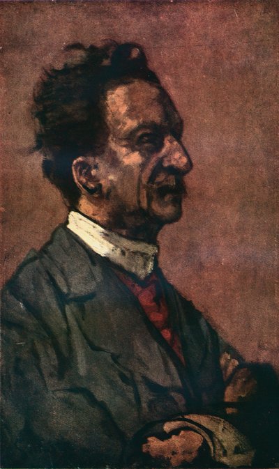 Retrato de Fred Winter, c. 1897-1898 de Walter Richard Sickert