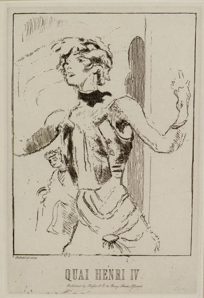 Quai Henry IV de Walter Richard Sickert