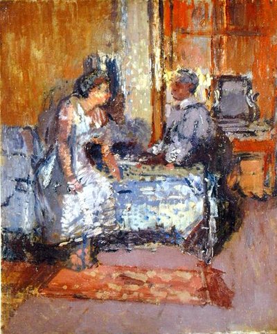 Luz solar con persianas, c.1912 de Walter Richard Sickert
