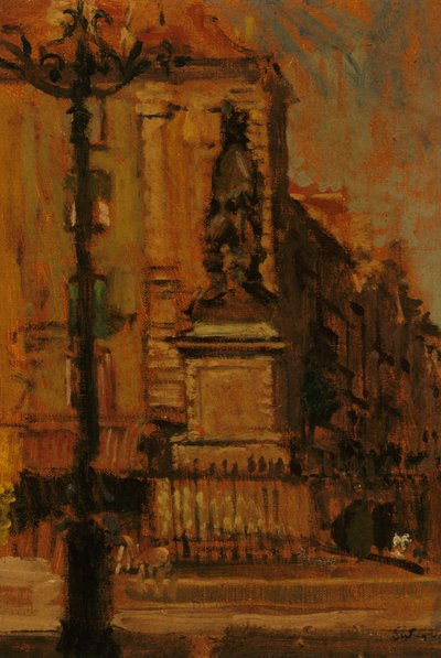 Estatua de Duquesne, Dieppe de Walter Richard Sickert