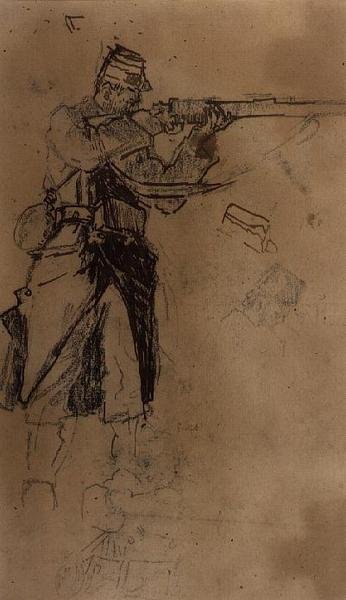 Estudio para un Soldado de Walter Richard Sickert