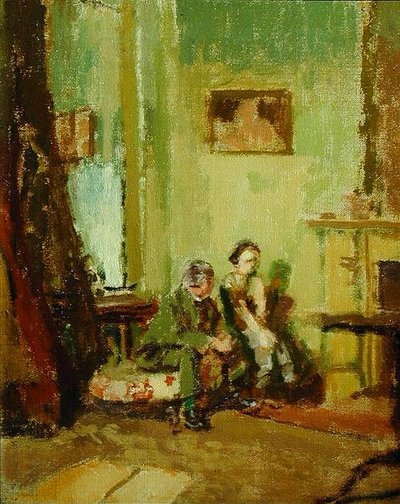 Contando la historia, c.1914 de Walter Richard Sickert