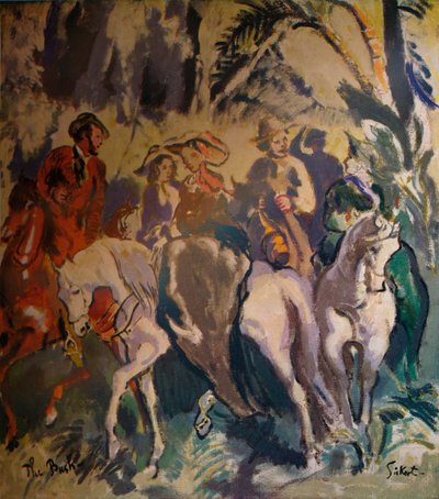 El arbusto, c1930 1935 de Walter Richard Sickert