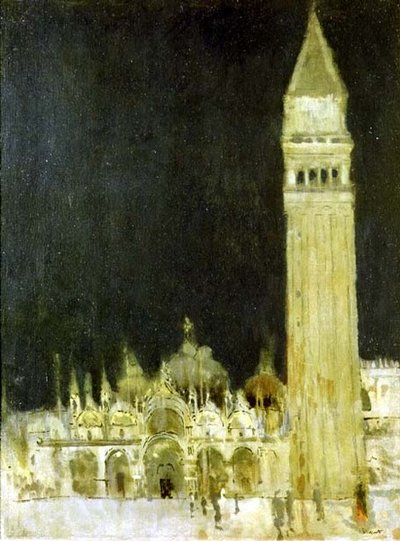 El Campanile, Venecia, c.1896-97 de Walter Richard Sickert