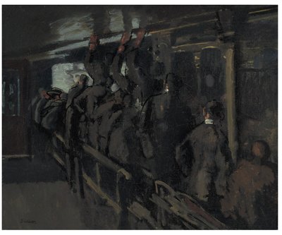 La Galería en el Viejo Mogul de Walter Richard Sickert