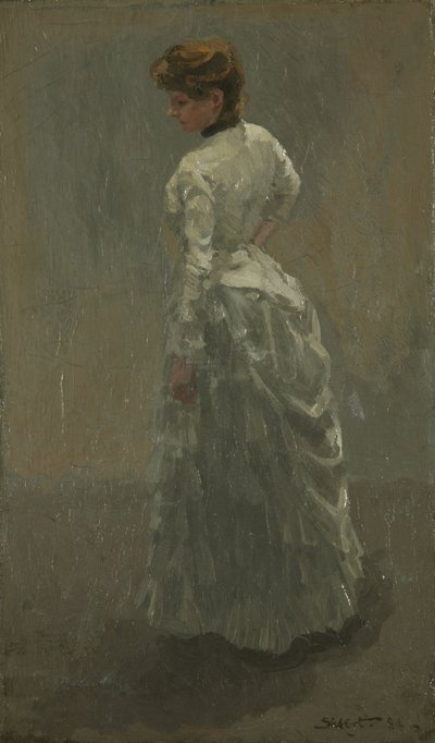 El vestido gris de Walter Richard Sickert