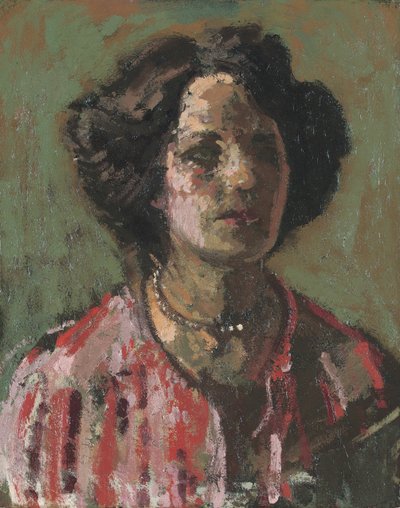El collar de perlas, c.1907-08 de Walter Richard Sickert