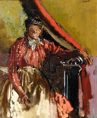 Mujer Sentada en una Cama de Walter Richard Sickert