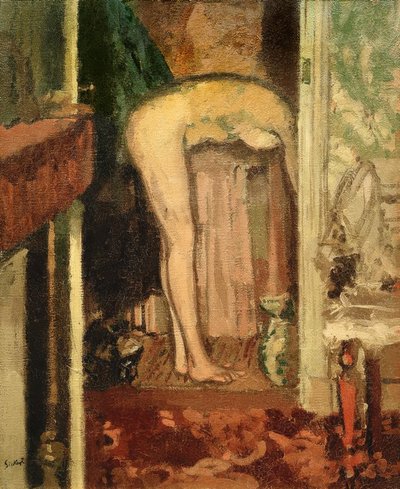 Mujer lavándose el cabello de Walter Richard Sickert