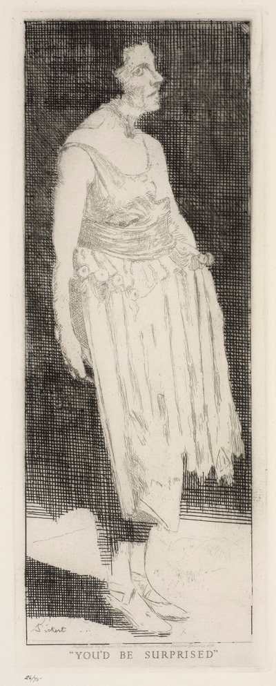 Te sorprenderías de Walter Richard Sickert