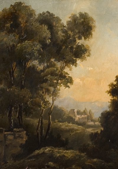 Estudio de un Árbol (después de Richard Wilson) de Walter Scott