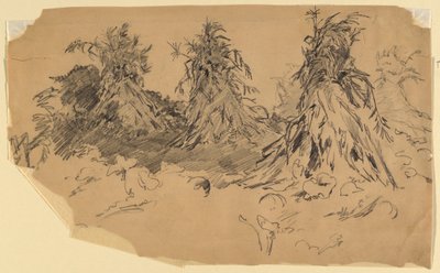 Tallos de maíz de Walter Shirlaw