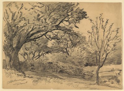 Paisaje en Dorset, Vermont de Walter Shirlaw