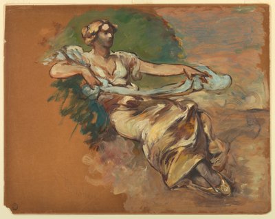 Mujer Sentada de Walter Shirlaw
