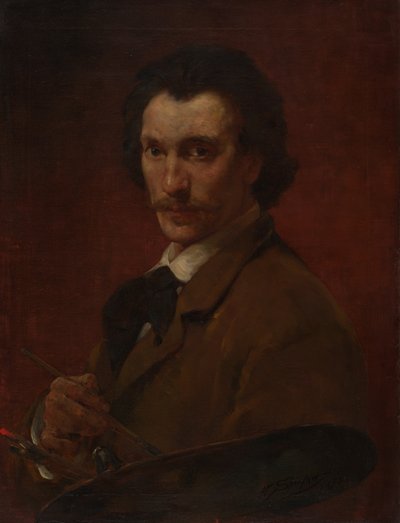 Autorretrato de Walter Shirlaw
