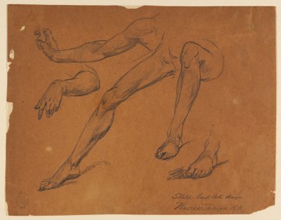 Boceto para diseño de billete de banco de Walter Shirlaw