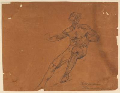 Boceto para diseño de Walter Shirlaw