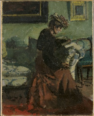 Easter Monday-Hélène Daurmont de Walter Sickert