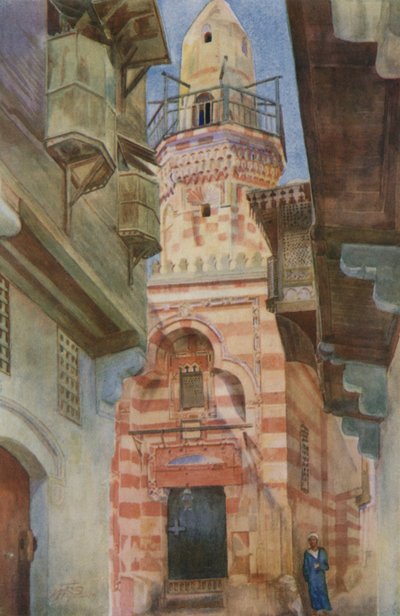 Una calle lateral en El Cairo de Walter Spencer Stanhope Tyrwhitt