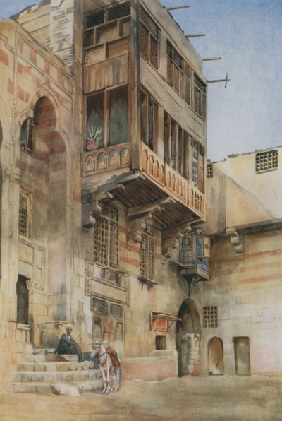 Un viejo palacio, El Cairo de Walter Spencer Stanhope Tyrwhitt