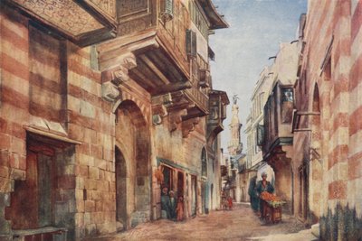 El Cairo: Sharia Darb El Gamamiz de Walter Spencer Stanhope Tyrwhitt