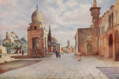 Jerusalén: La Cúpula de Kait Bey, Haram-el-Shereef de Walter Spencer Stanhope Tyrwhitt