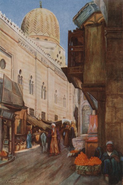 La cúpula de El Moaiyad desde Bab Zuweyleh, Damasco de Walter Spencer Stanhope Tyrwhitt