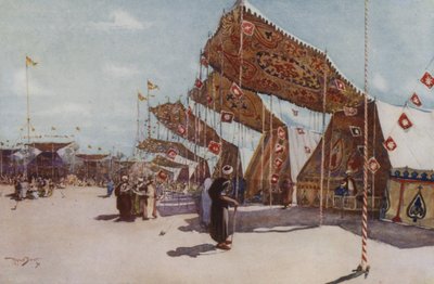 La feria, Moolid El Ahmadee, El Cairo de Walter Spencer Stanhope Tyrwhitt