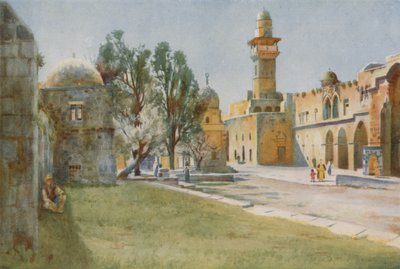 La puerta de los comerciantes de algodón, Jerusalén de Walter Spencer Stanhope Tyrwhitt