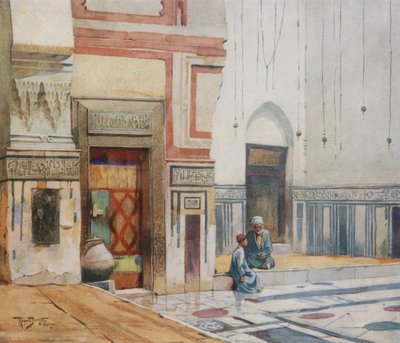 La mezquita El Ghoree, El Cairo de Walter Spencer Stanhope Tyrwhitt