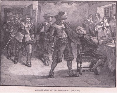 Asesinato del Dr. Dorislaus AD 1649 de Walter Stanley Paget