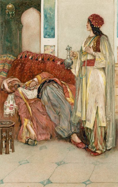 Las Mil y Una Noches: La Historia de Aladino de Walter Stanley Paget
