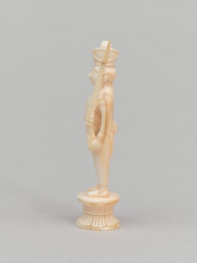 Peón blanco, pieza de ajedrez, India de Walter Stanley Paget