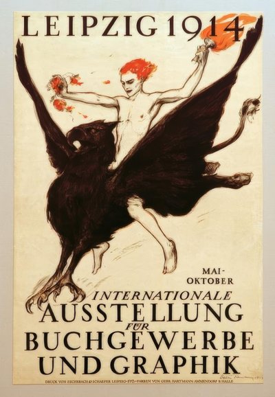 Leipzig 1914, Exposición Internacional de Artes Gráficas y del Libro de Walter Tiemann